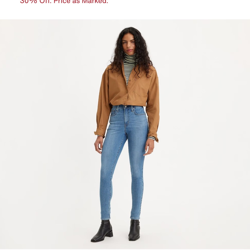 Levi's Women's Light Blue Skinny Jeans